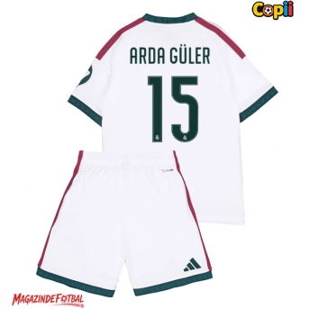 Real Madrid Arda Guler #15 Echipament de Fotbal Replică 2026-27 Copii Acasa (+ Șorturi)